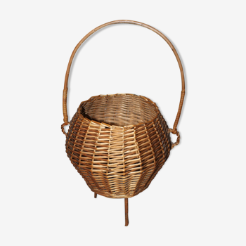 Panier vintage en osier