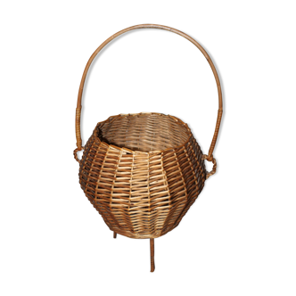 Vintage wicker basket