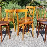 6 chairs bistrot XXe