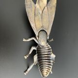 Brass fly ashtray