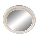 Vintage round plastic mirror