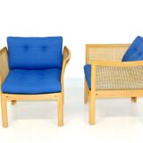 Set of 2 armchairs "Plexus", Illum Wikkelsø, Denmark, 1980
