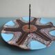 old ceramic cheese board Vallauris table vintage cheese board