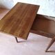 Vintage oak portfolio table 1960
