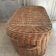 Vintage wicker chest 85 cm