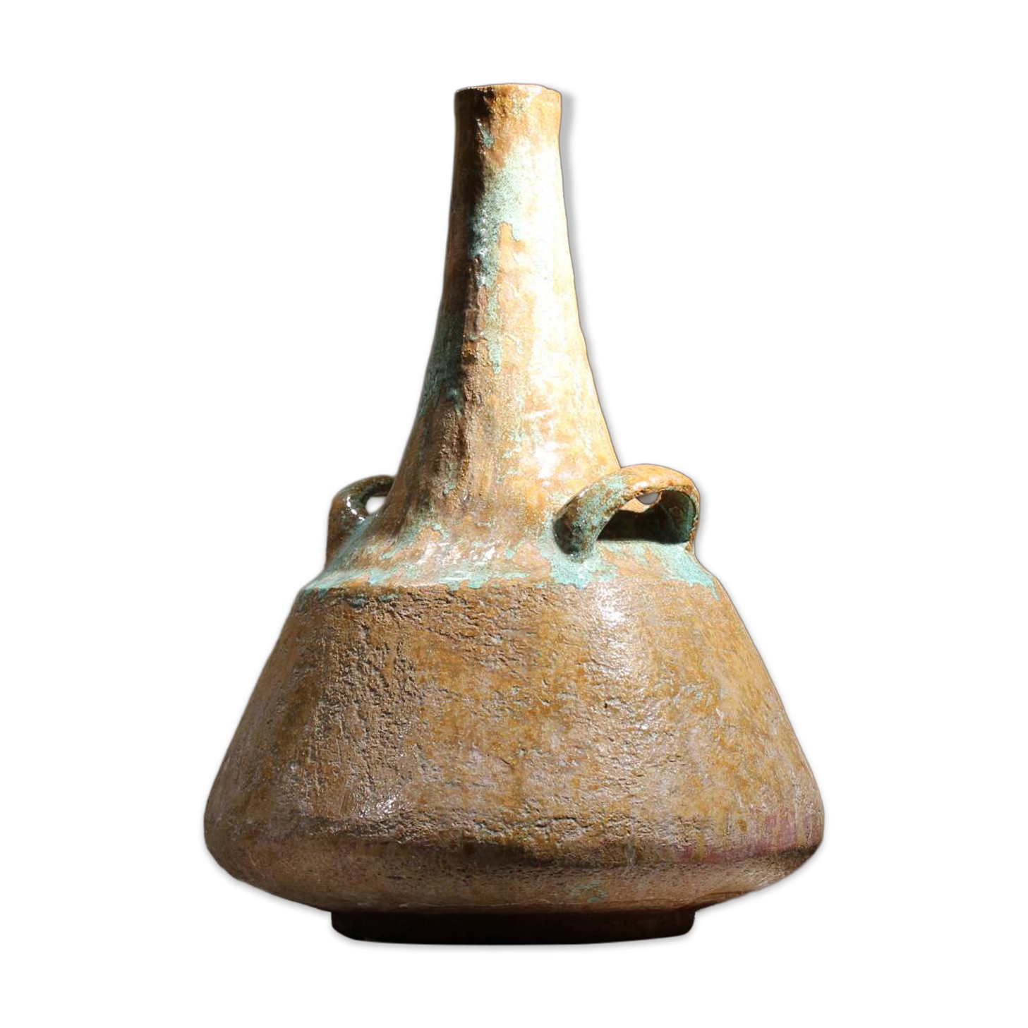 Unique Ceramic Sculpture – Large Floor Vase | Germany 1971