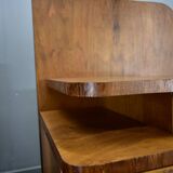 1939s pair of Art Deco bedside tables, Czechoslovakia