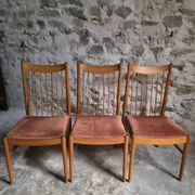 Set of 6 Danish teak dining chairs model 422, attributed to Arne Vodder for Sibast, 1960s.