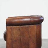 Sheepskin Leather Club Chair