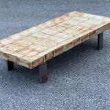 Roger Capron coffee table model "Cuvette" 1960