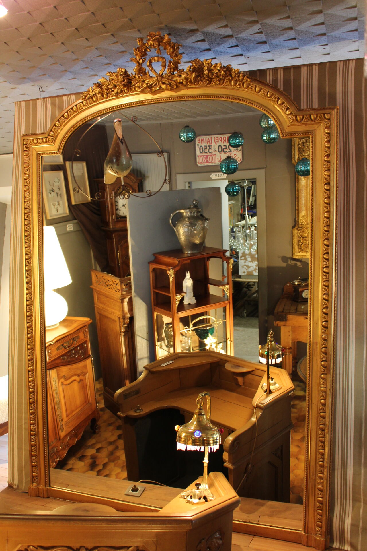 Very large Louis XVI mirror 143x212cm