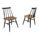 Set of 2 Scandinavian "Fanett" chairs by Ilmari Tapiovaara, Sweden, 1960