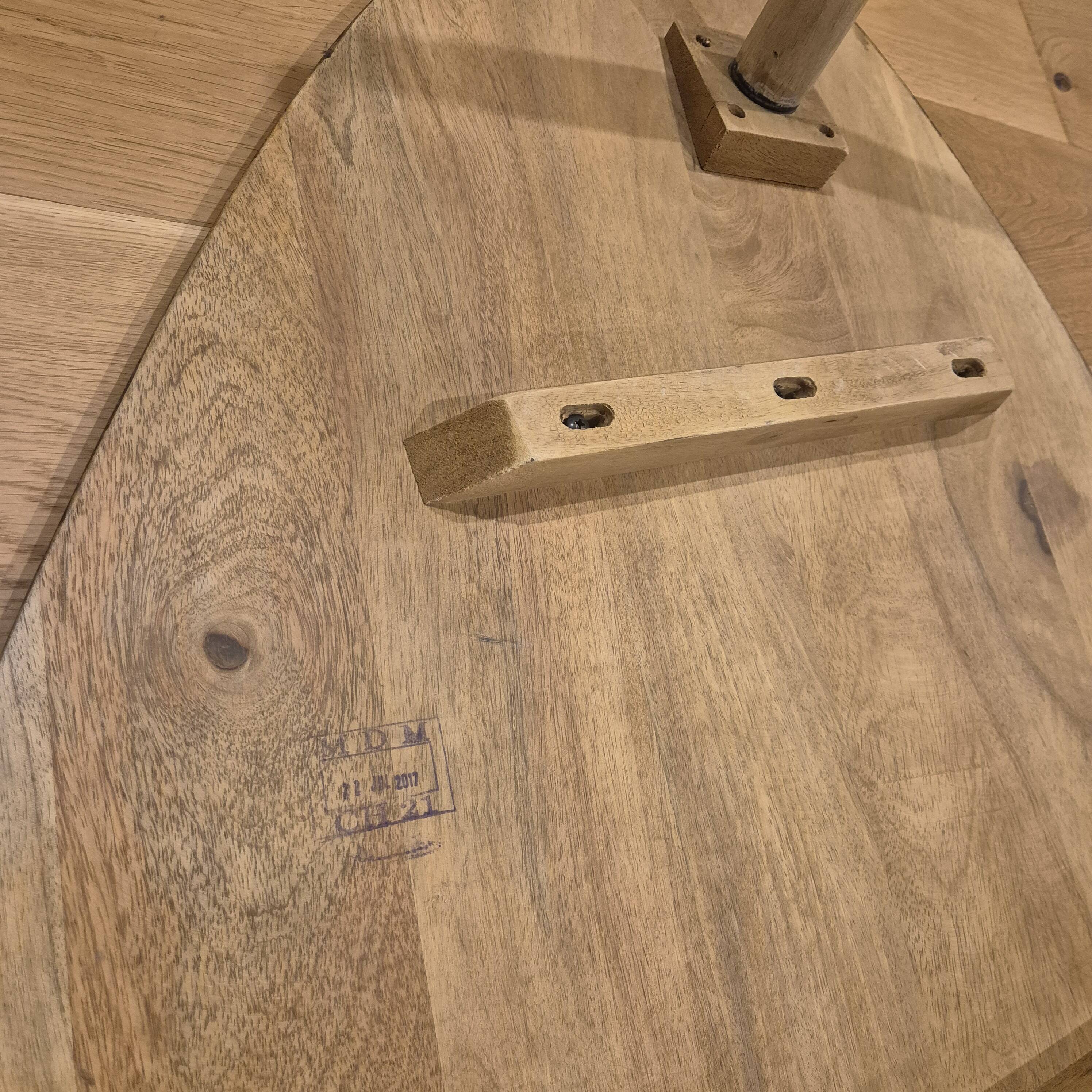 Table basse rétro scandinave