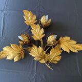 Metal wall lamp by Hans Kögl 1970