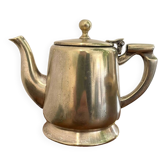 Petite théière en métal argenté
