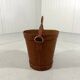 Leather waste paper basket 1960’s