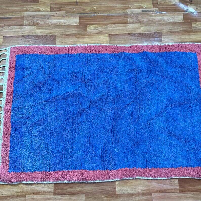 Blue Moroccan Atlas rug