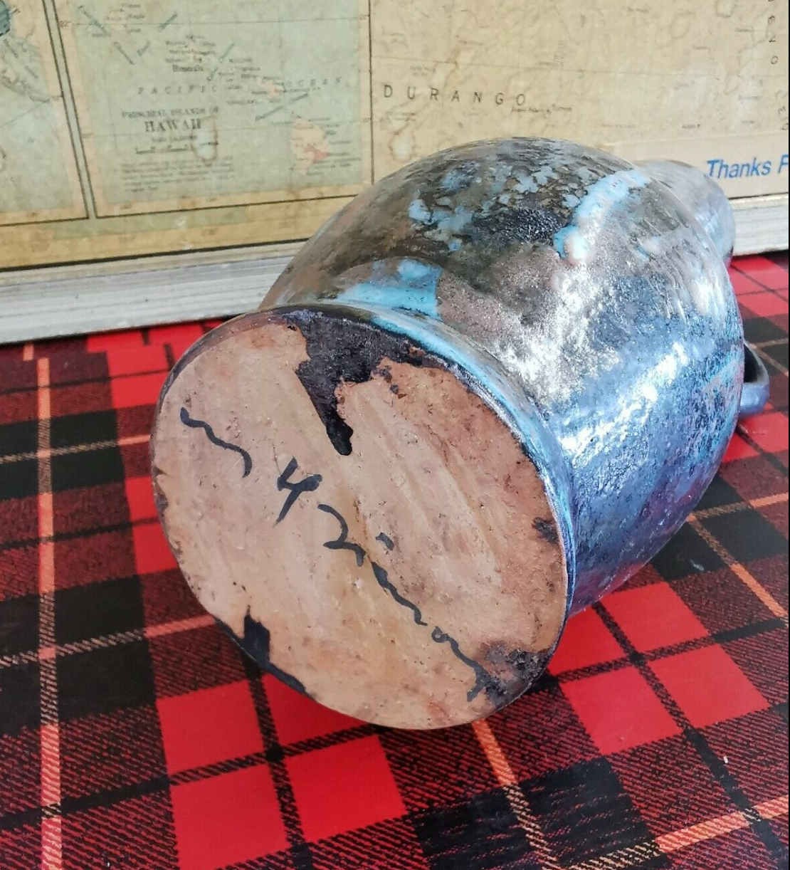 Vintage ceramic pitcher