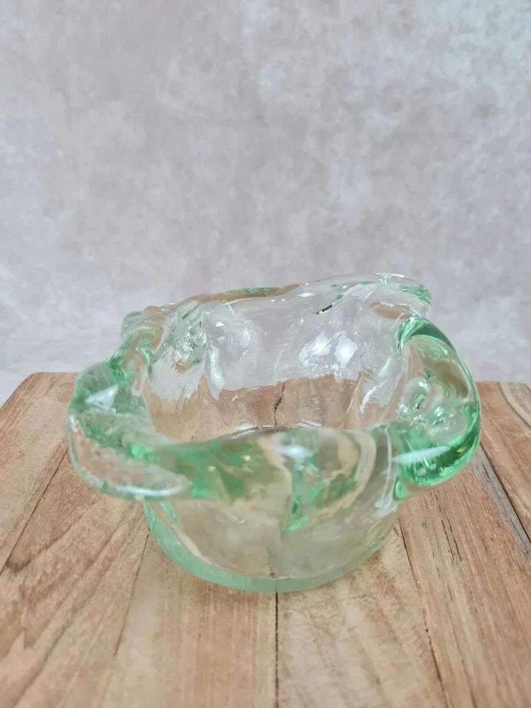 Vintage glass ashtray or catchall.