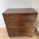 Commode bateau anglaise vintage acajou