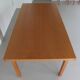 Dining set in natural oak by Meubelatelier Vanda, 1970s