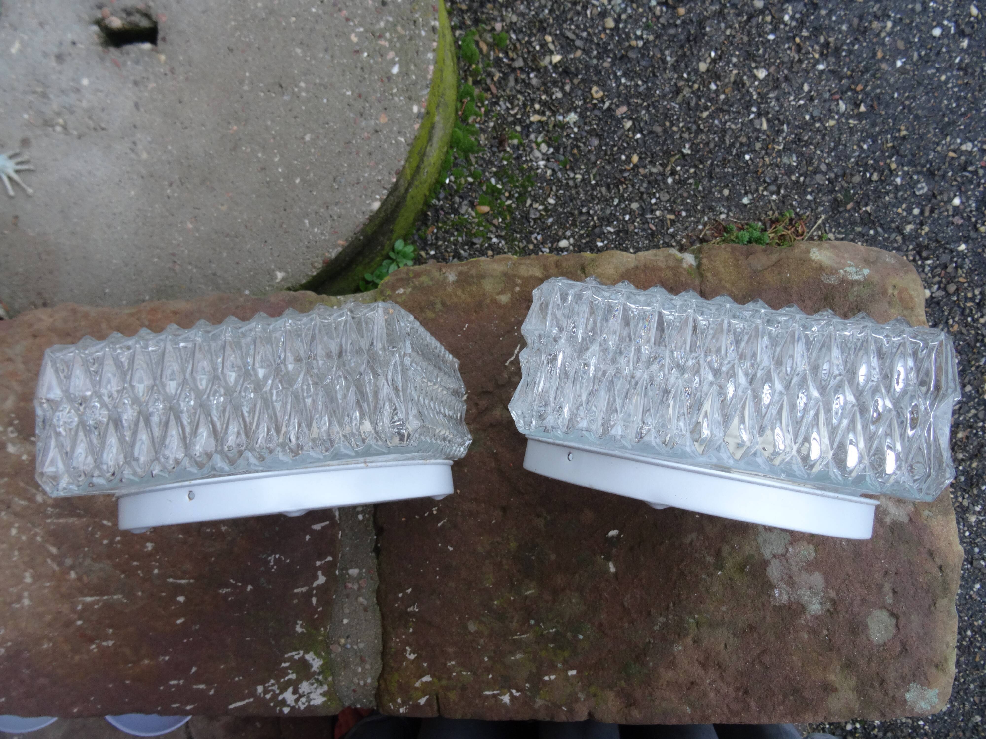 Pair of ceiling lights