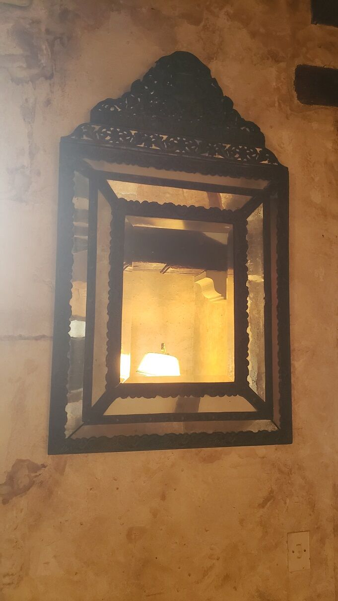 Mirror brass repelled XIXth