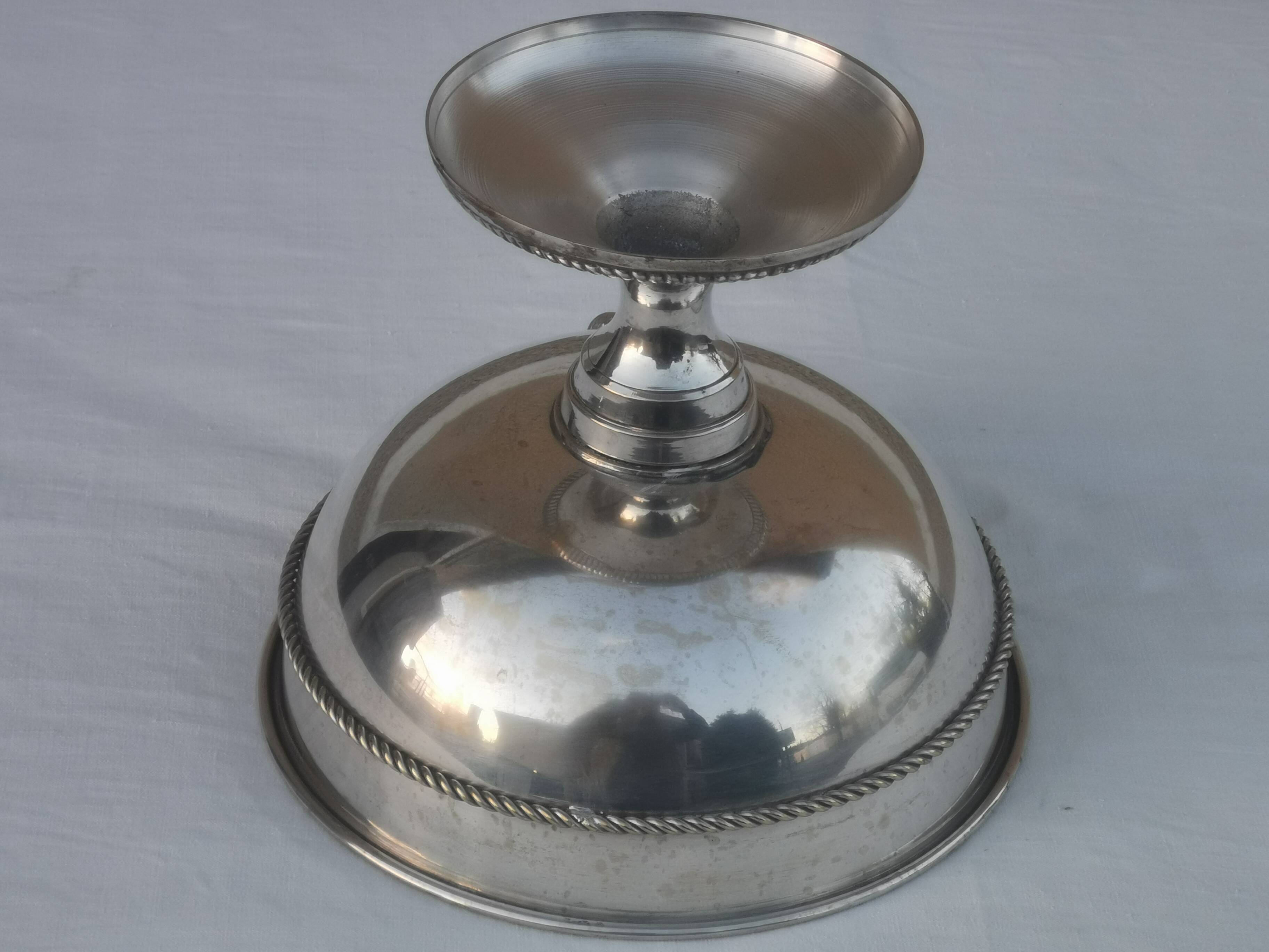 Louis xvi style silver metal cup