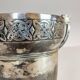 Art Deco champagne cooler with relief pattern, Sweden, 1930s