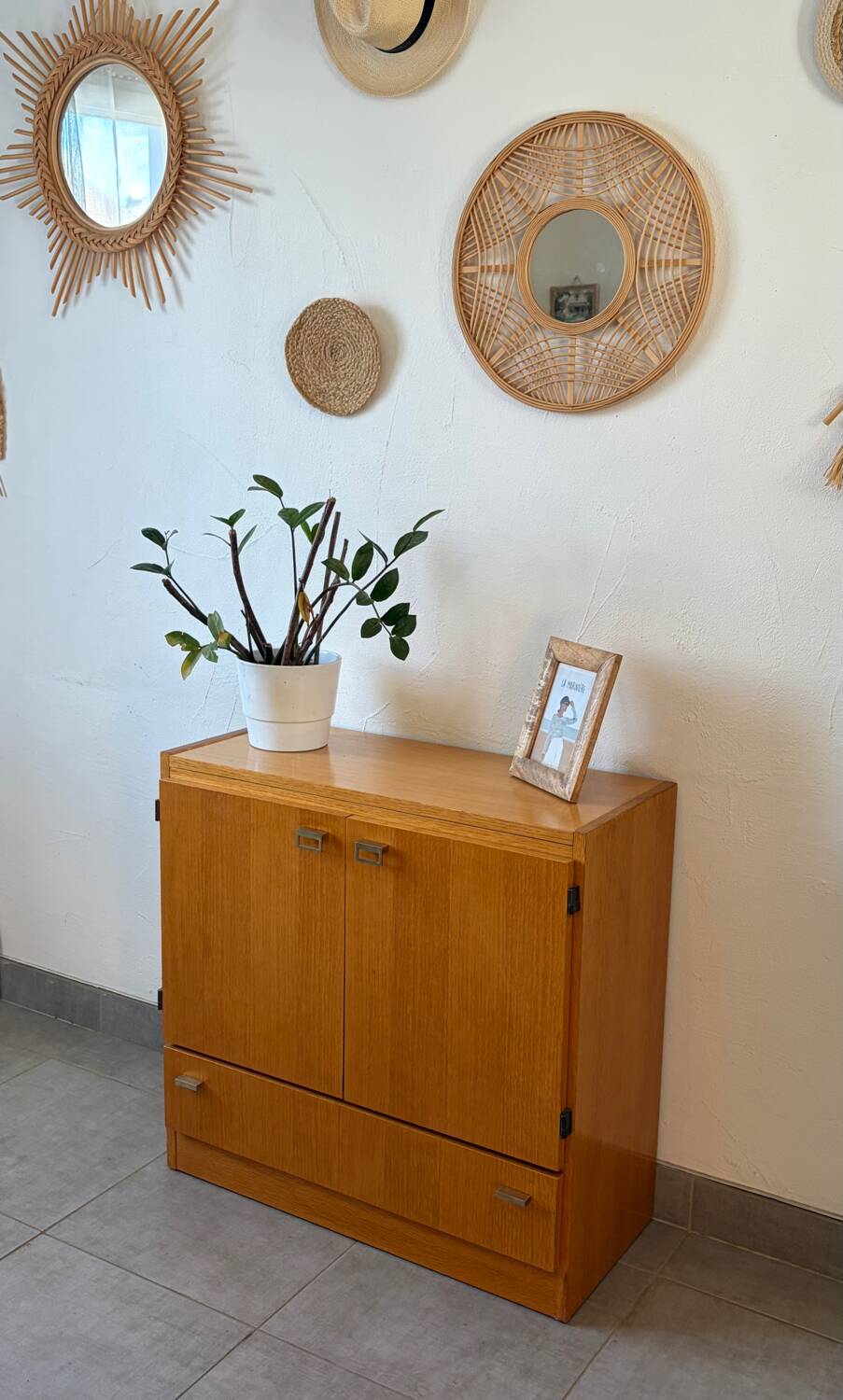 Vintage oak sideboard