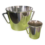 Champagne bucket and ice bucket set