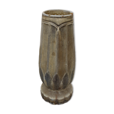 Old vintage cast iron vase