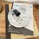 Large square wall lamp ceiling light transparent glass vintage fixture