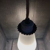 Walk cone white and metal