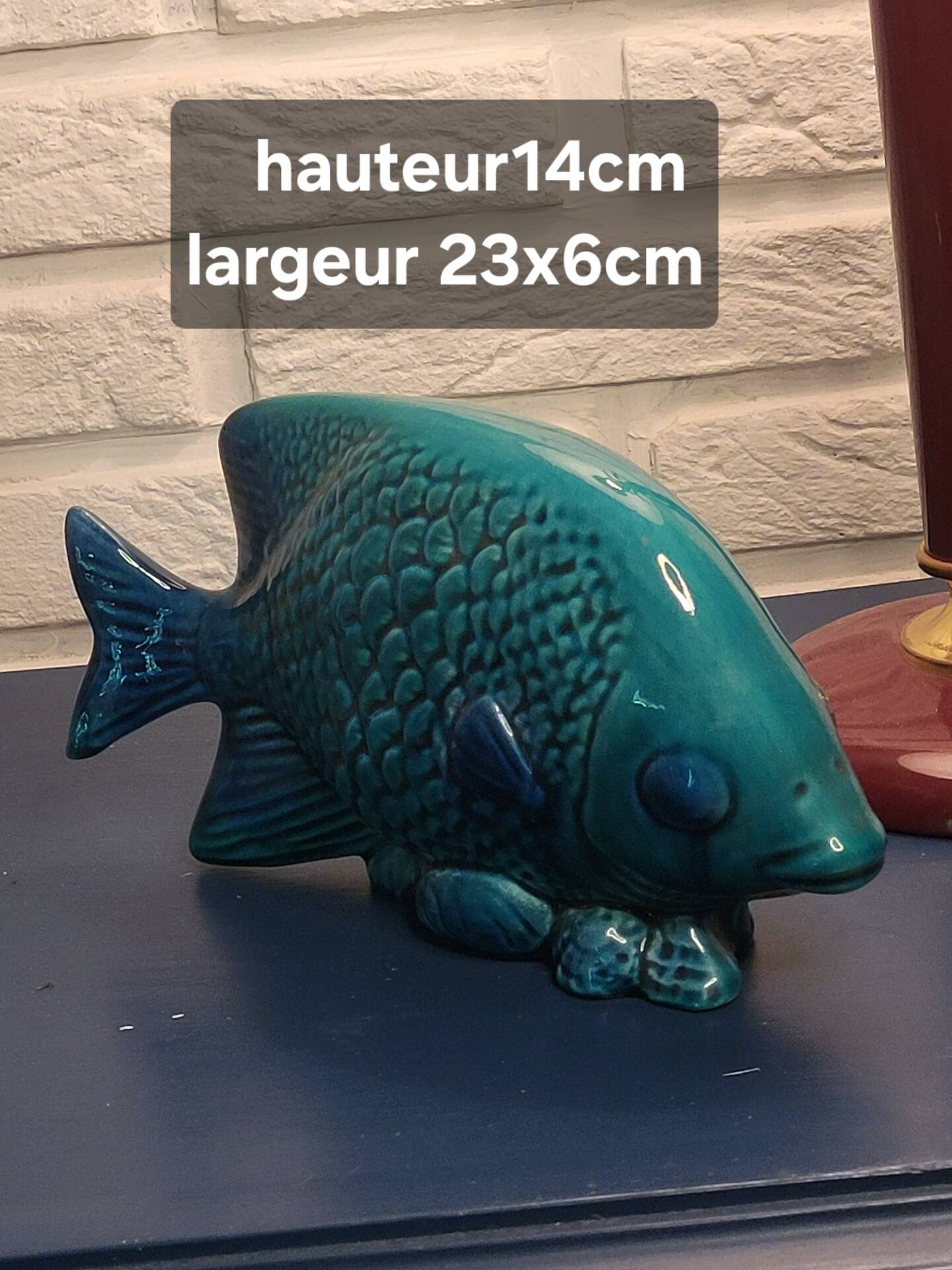 Fish statuette