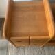 Danish TV cabinet in solid beech from the 70s-80s