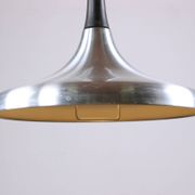 Grande suspension Allemande en métal chromé, modèle Tulip par Erco 1960.