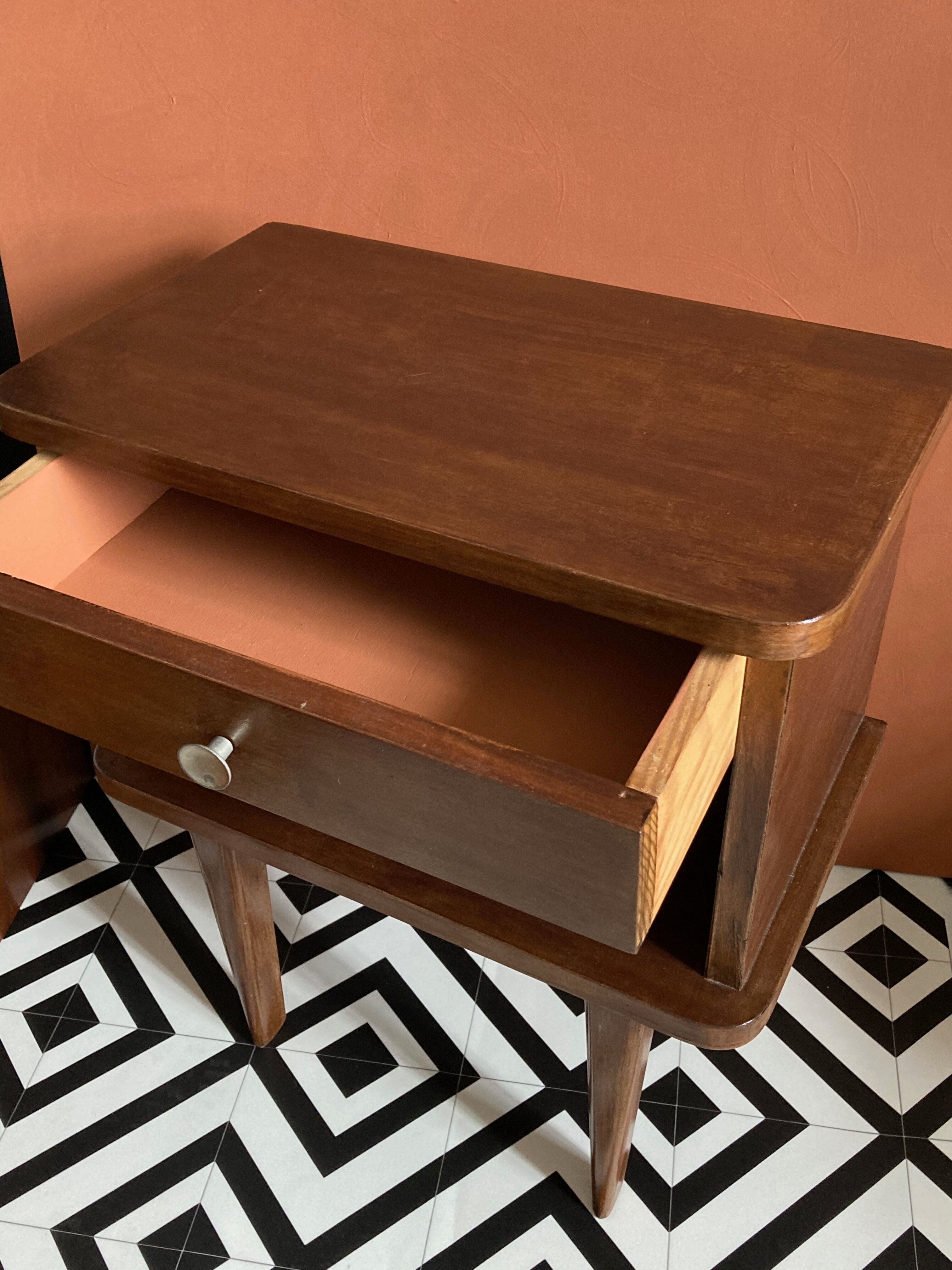 Vintage bedside table