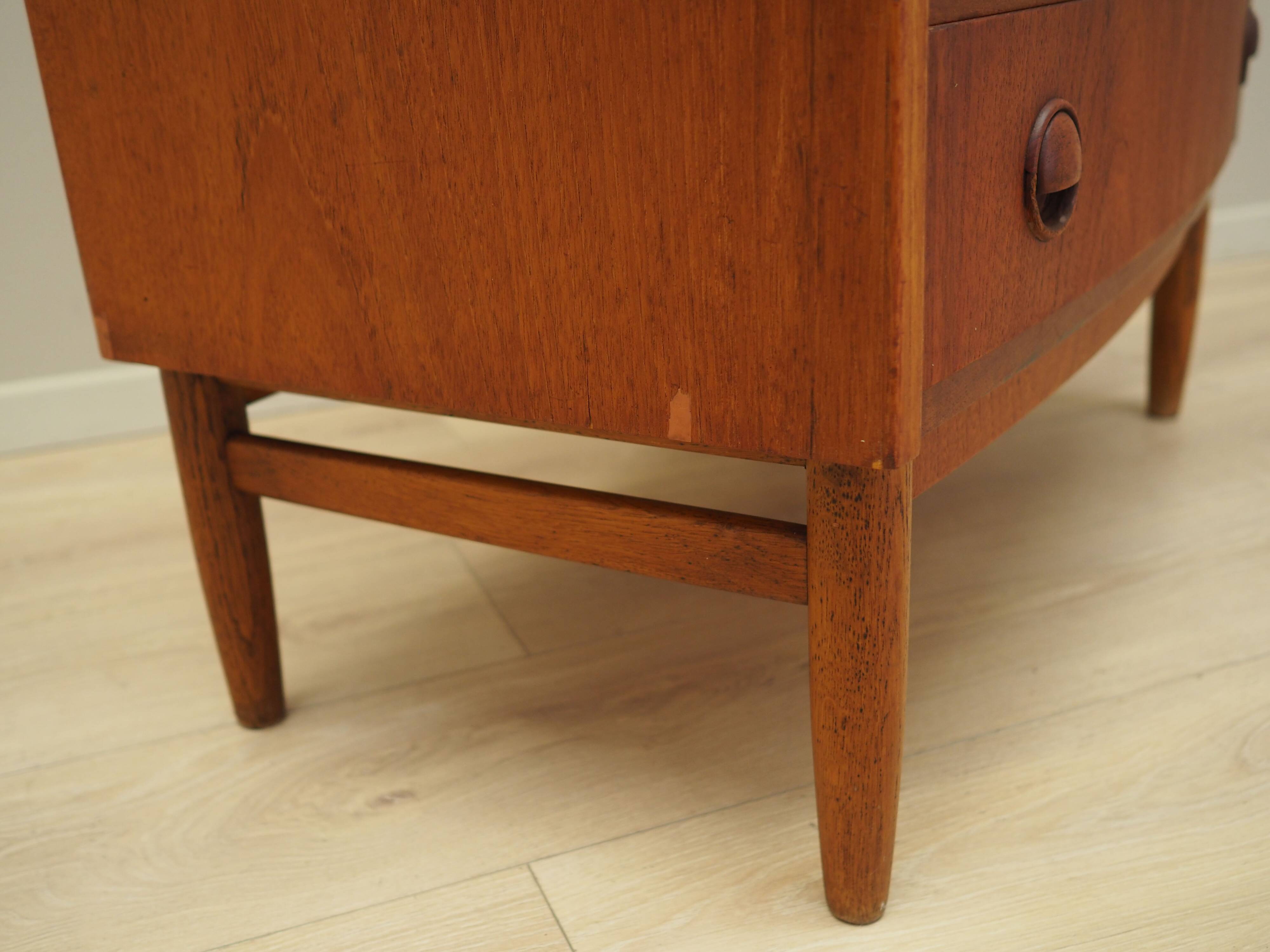 Teak chest of drawers, Danish design, 1960s, designer: Kai Kristiansen
