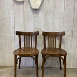 Pair of bistro chairs
