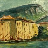 Small boats painting