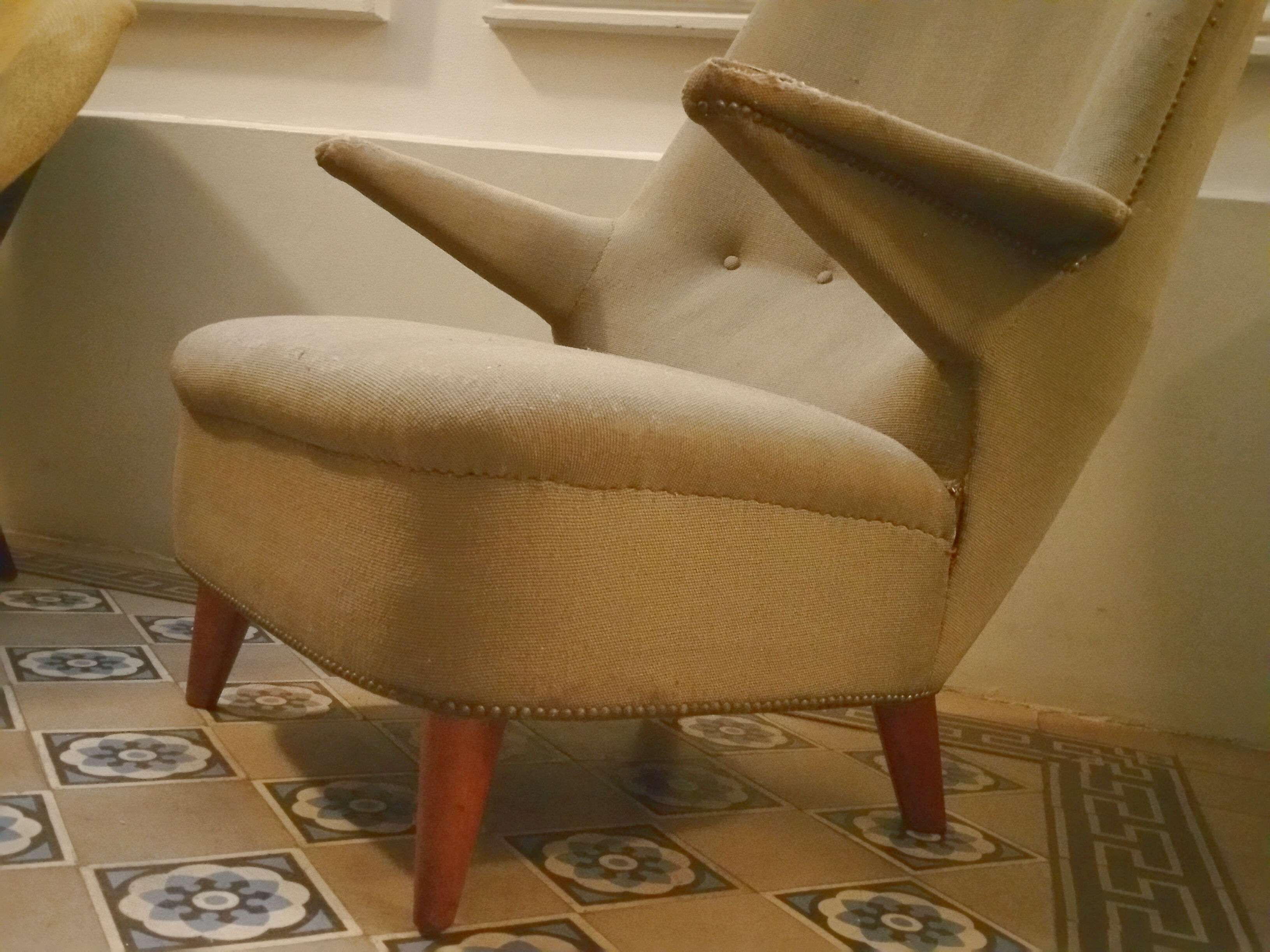 Armchair high danish 50/60s