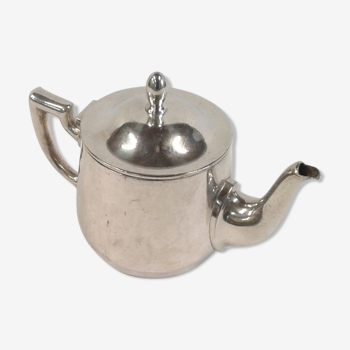 Vintage silver metala hotel teapot Diana Milano