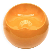 Ottoman orange space age par Finn Stone, années 1990