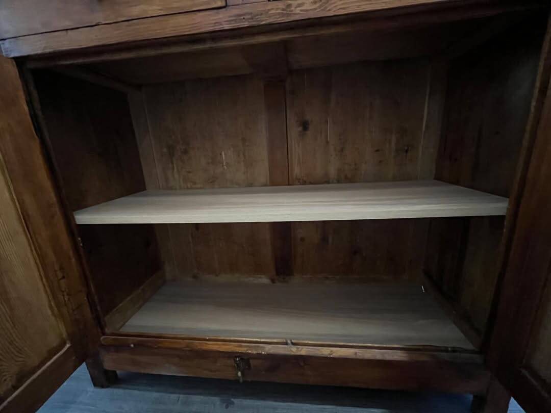 Raw vintage Parisian sideboard