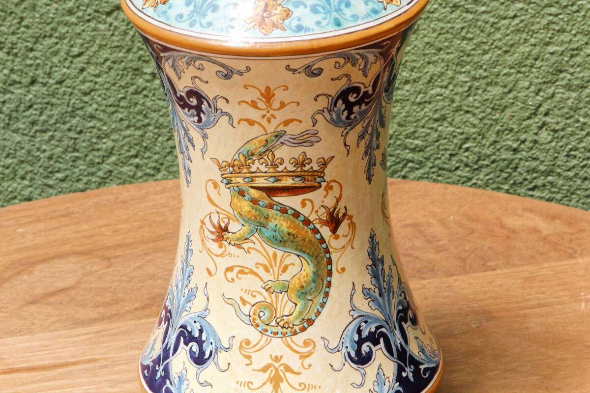 Albarello signé Ulysse de Blois, style Renaissance