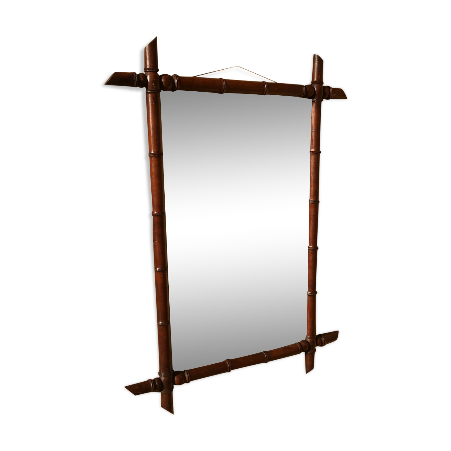 Miroir bambou