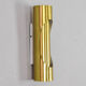 Mid Century Modern Space Age Brass Sconce by Marca SL Spain, 70s