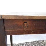 Old vintage wooden desk