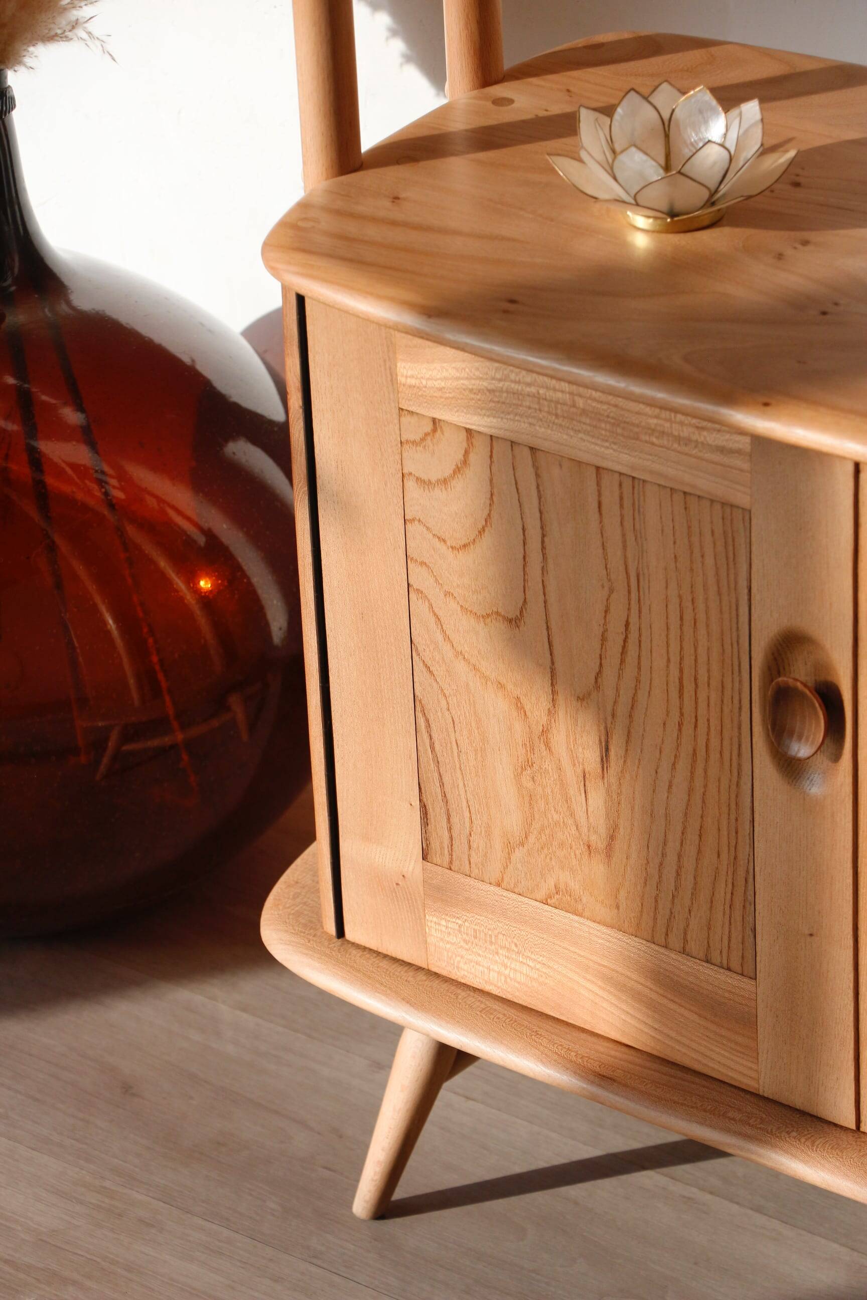 Vintage Bookcase / Room Divider - Windsor / Giraffe Model - Ercol